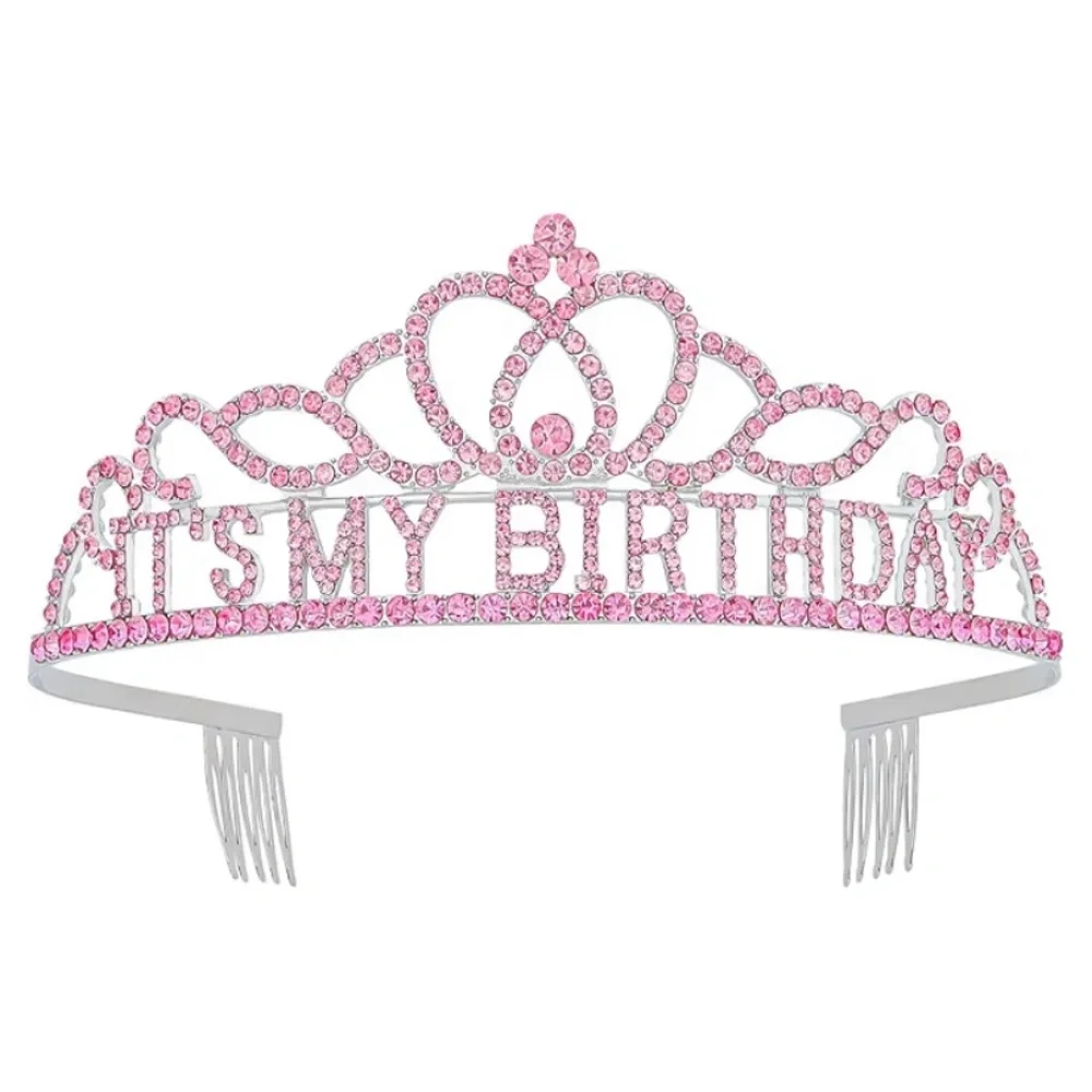 Birthday crown It’s My Birthday princess tiara Happy Birthday decoration